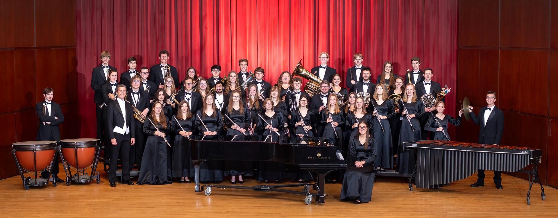 Concert band group image